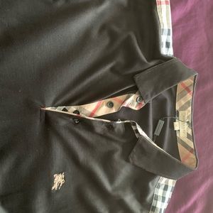 Men’s Burberry Polo Shirt. Size -XL